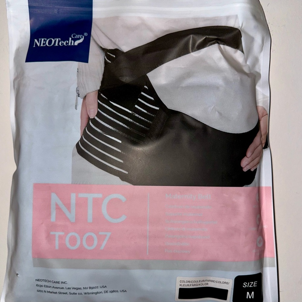 NeoTech T007 Maternity Belt, Waist/Back/Abdomen Band, Medium